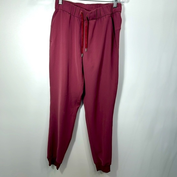 Lululemon On The Fly pink jogger pants size 4 - Picture 1 of 12